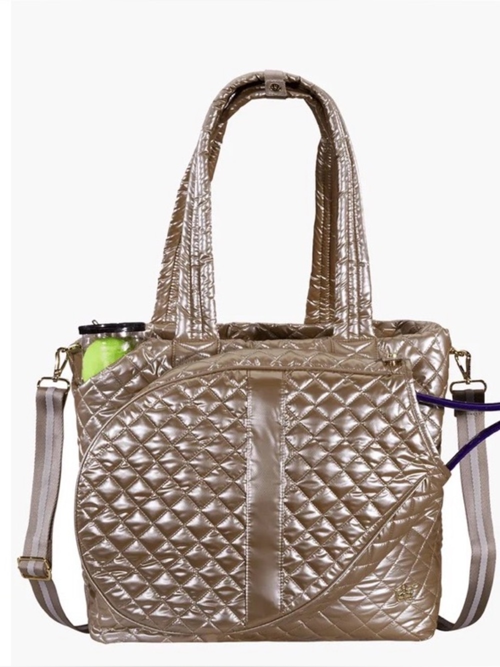 OLIVER THOMAS KITCHEN SINK TENNIS TOTE - ROSE GOLD $230
"